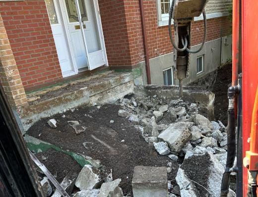 Démolition St-Hubert Chambly