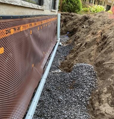 Réparation drain français La Prairie