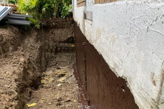 Imperméabilisation de fondation